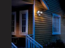 LED 2 BULLET HEAD SECURITY LGT - 65-1411