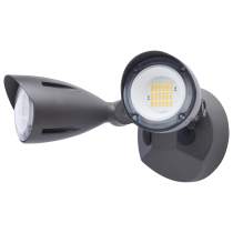 LED 2 BULLET HEAD SECURITY LGT - 65-1412
