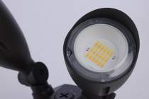 LED 2 BULLET HEAD SECURITY LGT - 65-1413