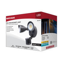 LED 2 BULLET HEAD SECURITY LGT - 65-1413