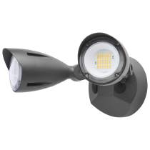 LED 2 BULLET HEAD SECURITY LGT - 65-1414