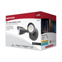LED 2 BULLET HEAD SECURITY LGT - 65-1414