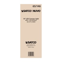 60W LED CANOPY FIXTURE 10" - 65-146