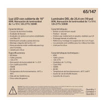 60W LED CANOPY FIXTURE 10" - 65-147