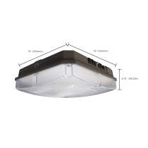 60W LED CANOPY FIXTURE 10" - 65-147