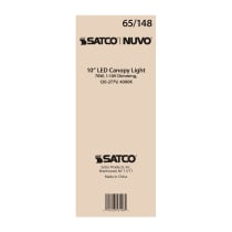 70W LED CANOPY FIXTURE 10" - 65-148