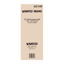 70W LED CANOPY FIXTURE 10" - 65-149