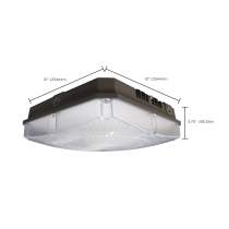 70W LED CANOPY FIXTURE 10" - 65-149
