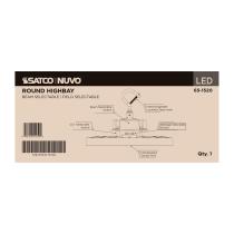 LED SELECTABLE HIGH BAY BLACK - 65-1520