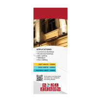 LED FLOOD LIGHT BRONZE FINISH - 65-1540