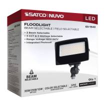LED FLOOD LIGHT BRONZE FINISH - 65-1540