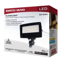 LED FLOOD LIGHT BRONZE FINISH - 65-1540