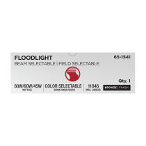 LED FLOOD LIGHT BRONZE FINISH - 65-1541