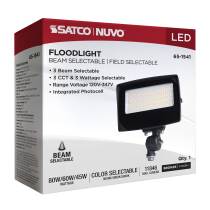 LED FLOOD LIGHT BRONZE FINISH - 65-1541