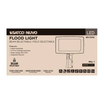 LED FLOOD LIGHT BRONZE FINISH - 65-1542