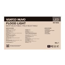LED FLOOD LIGHT BRONZE FINISH - 65-1542