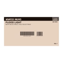 LED FLOOD LIGHT BRONZE FINISH - 65-1543