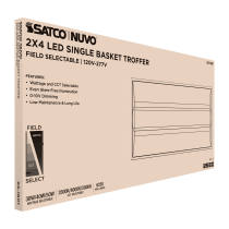 2X4 SINGLE BASKET TROFFER - 65-1601