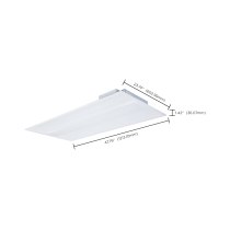 2X4 SINGLE BASKET TROFFER - 65-1601