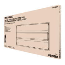 2X4 EM SINGLE BASKET TROFFER - 65-1604