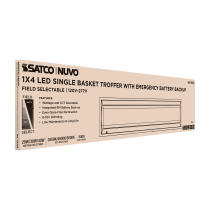 1X4 EM SINGLE BASKET TROFFER - 65-1605