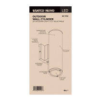 1 LT LED MD UP OR DOWN SCONCE - 65-1753