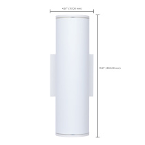 1 LT LED MD UP OR DOWN SCONCE - 65-1753