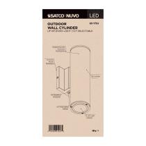1 LT LED MD UP OR DOWN SCONCE - 65-1754
