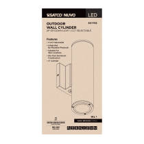 1 LT LED MD UP OR DOWN SCONCE - 65-1755