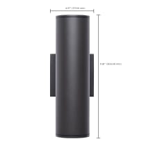 1 LT LED MD UP OR DOWN SCONCE - 65-1755