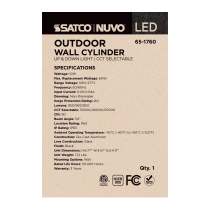2 LT LED SM UP & DOWN SCONCE - 65-1760