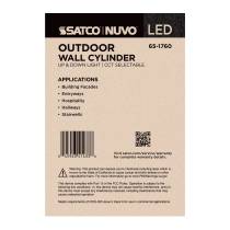 2 LT LED SM UP & DOWN SCONCE - 65-1760