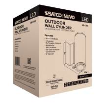 2 LT LED SM UP & DOWN SCONCE - 65-1760