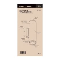 2 LT LED MD UP & DOWN SCONCE - 65-1762