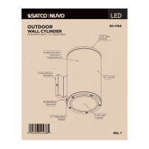 2 LT LED LG UP & DOWN SCONCE - 65-1765