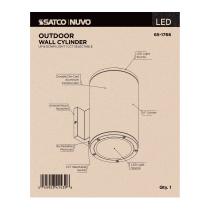 2 LT LED LG UP & DOWN SCONCE - 65-1766