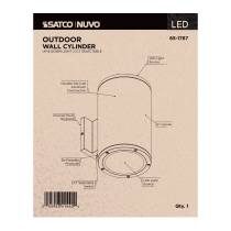 2 LT LED LG UP & DOWN SCONCE - 65-1767