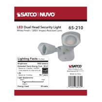 LED DUAL HEAD SECURITY LIGHT - 65-210
