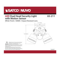 LED DUAL HEAD SECURITY LIGHT - 65-211