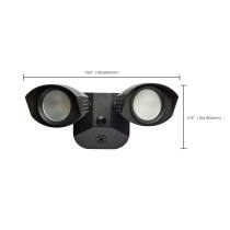 LED DUAL HEAD SECURITY LIGHT - 65-212