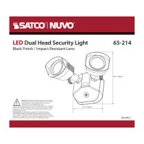 LED DUAL HEAD SECURITY LIGHT - 65-214