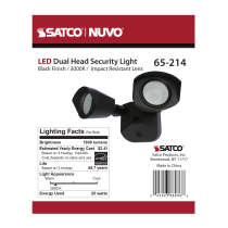LED DUAL HEAD SECURITY LIGHT - 65-214