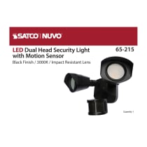 LED DUAL HEAD SECURITY LIGHT - 65-215