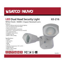 LED DUAL HEAD SECURITY LIGHT - 65-216