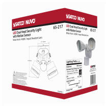 LED DUAL HEAD SECURITY LIGHT - 65-217