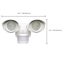 LED DUAL HEAD SECURITY LIGHT - 65-217