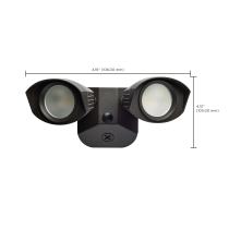 LED DUAL HEAD SECURITY LIGHT - 65-218