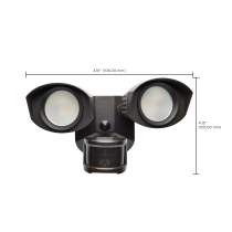 LED DUAL HEAD SECURITY LIGHT - 65-219