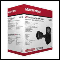 LED DUAL HEAD SECURITY LIGHT - 65-220
