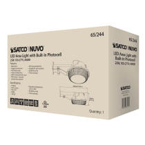 25W LED AREA LIGHT W/PHOTOCELL - 65-244